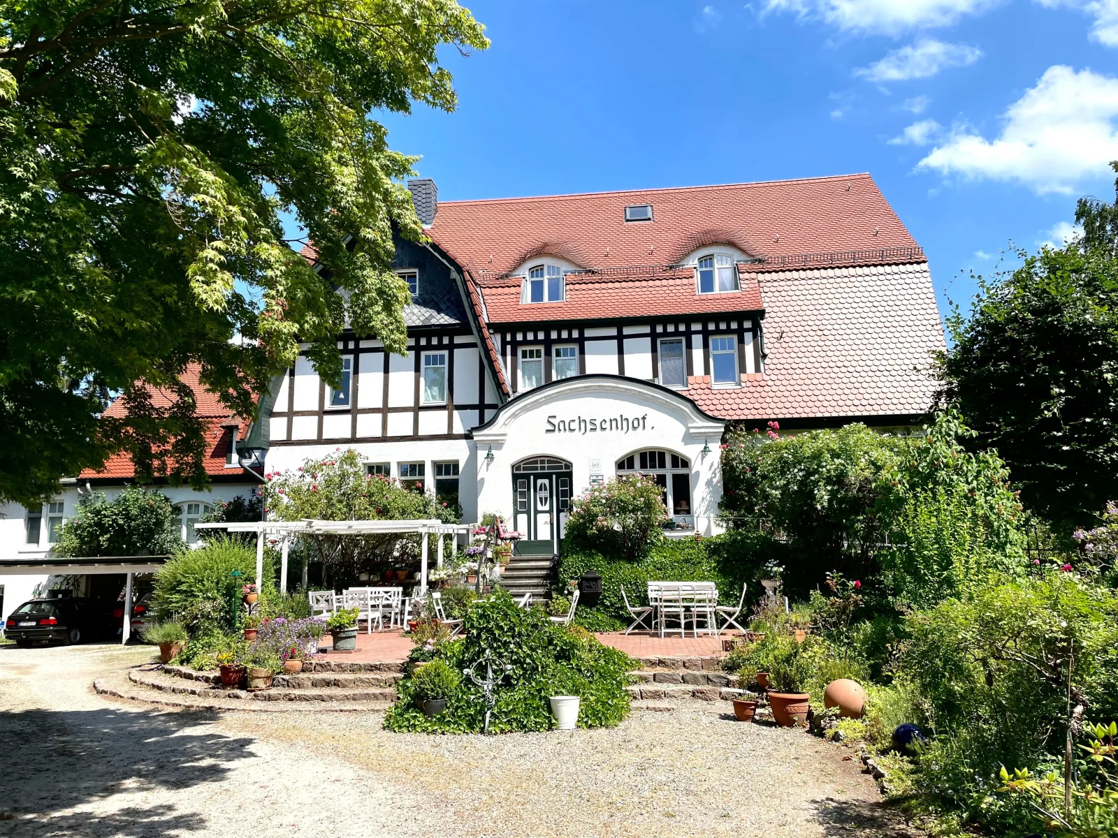 romantische Ferienwohnung Sachsenhof 1
