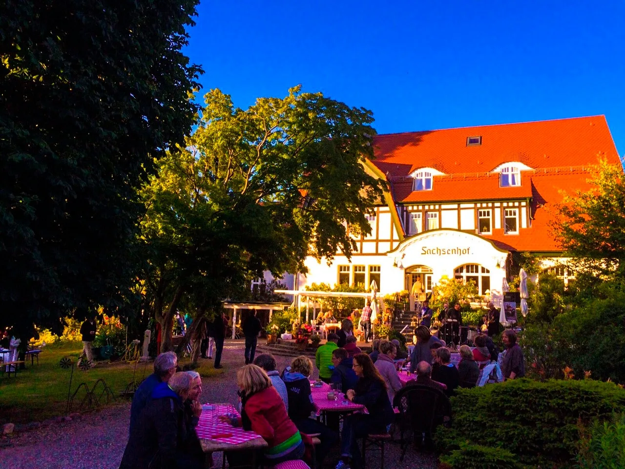 romantische Ferienwohnung Sachsenhof 3