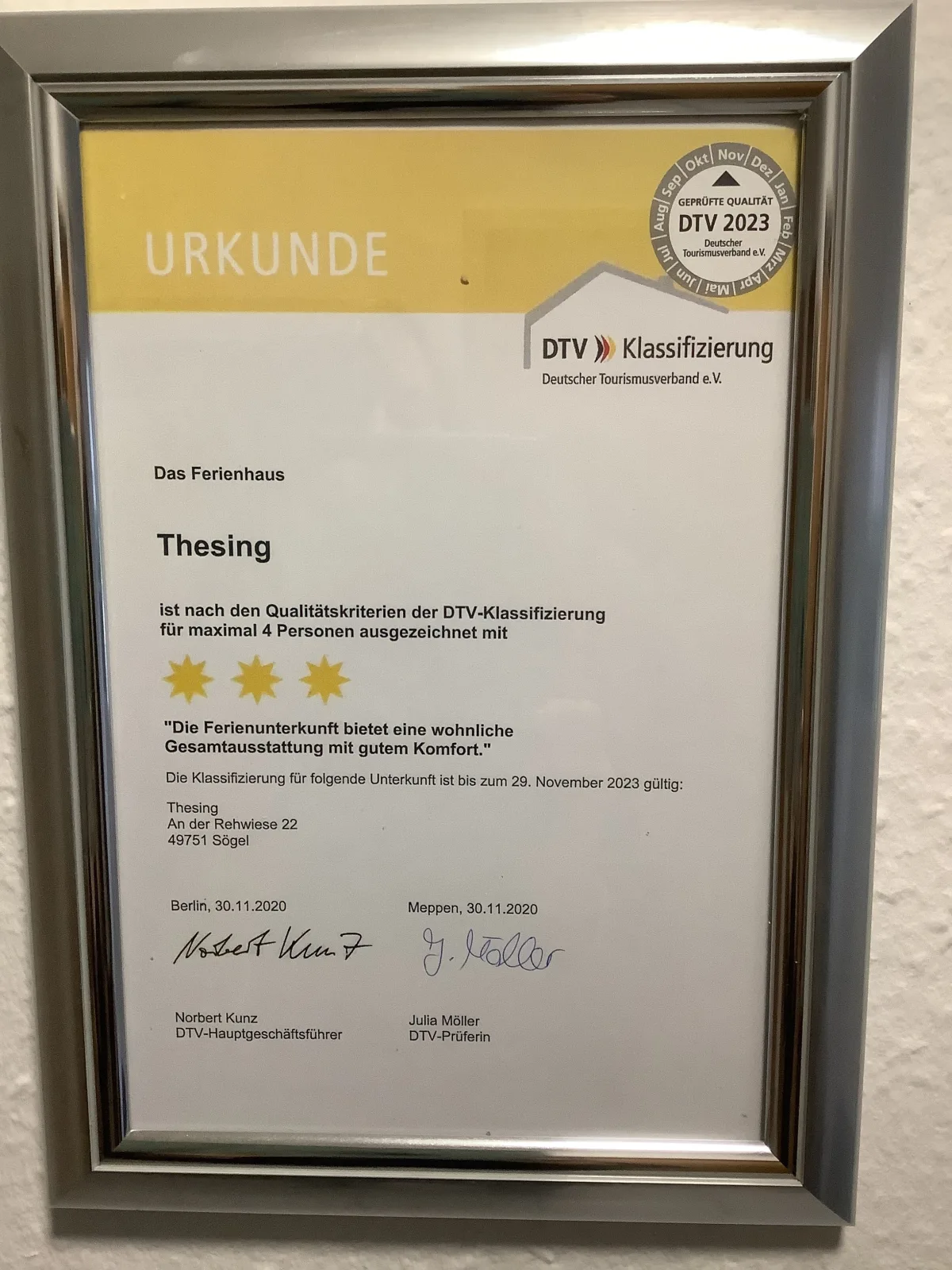 Ferienhaus Thesing