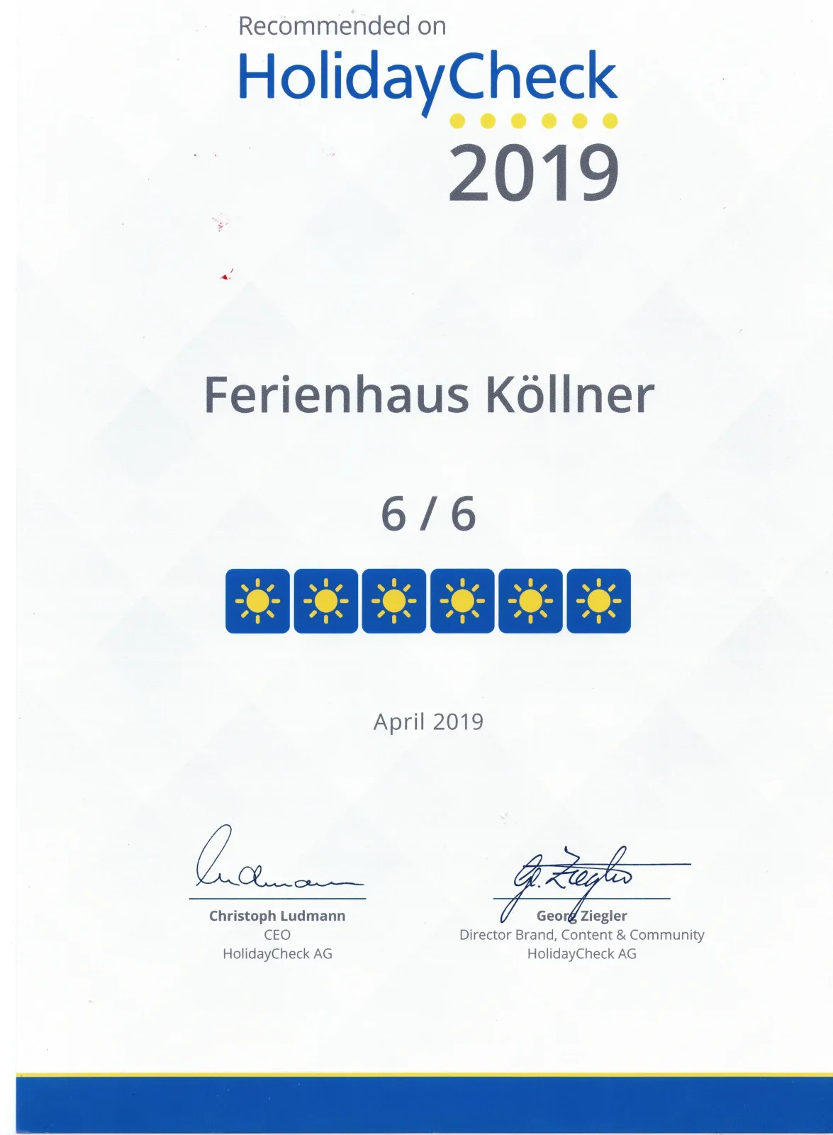 Ferienhaus Köllner