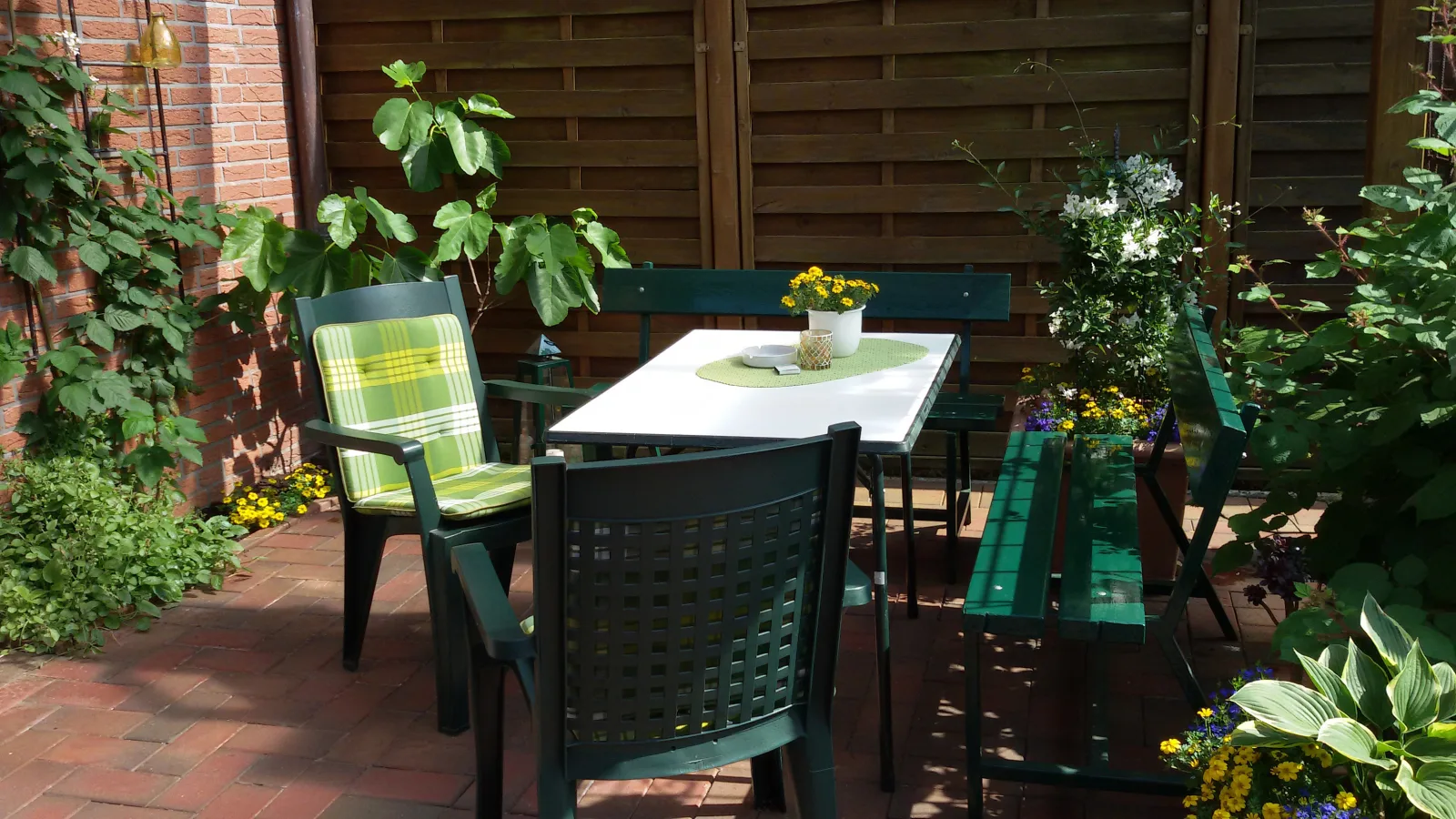 FeWo "Frank" mit überdachter Terrasse u. WLan