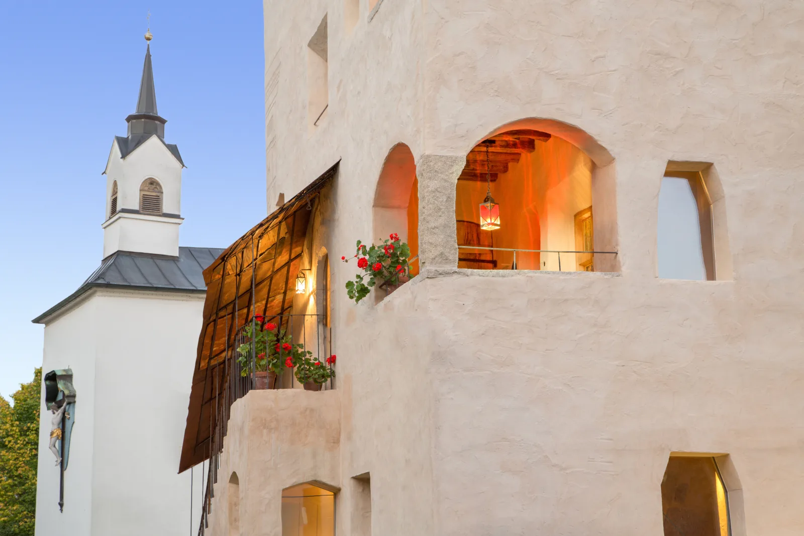 Turmpalais im Turm zu Schloss Schedling
