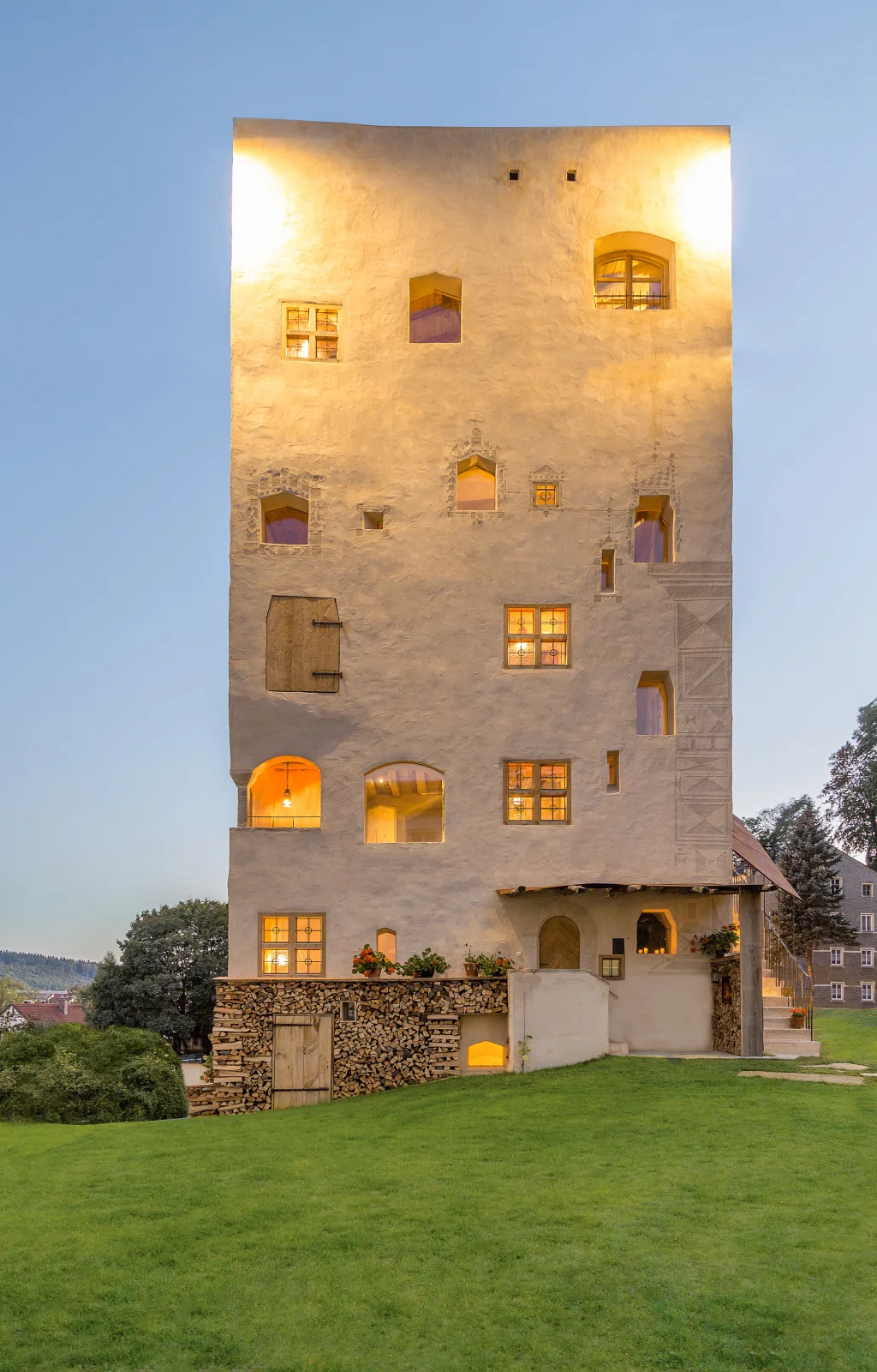 Grafenstubn im Turm zu Schloss Schedling