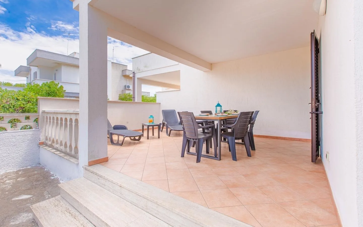 Villa La Mezza Luna am Strand