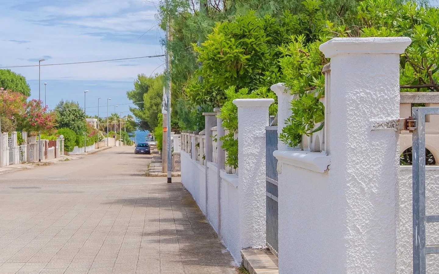 Villa La Mezza Luna am Strand