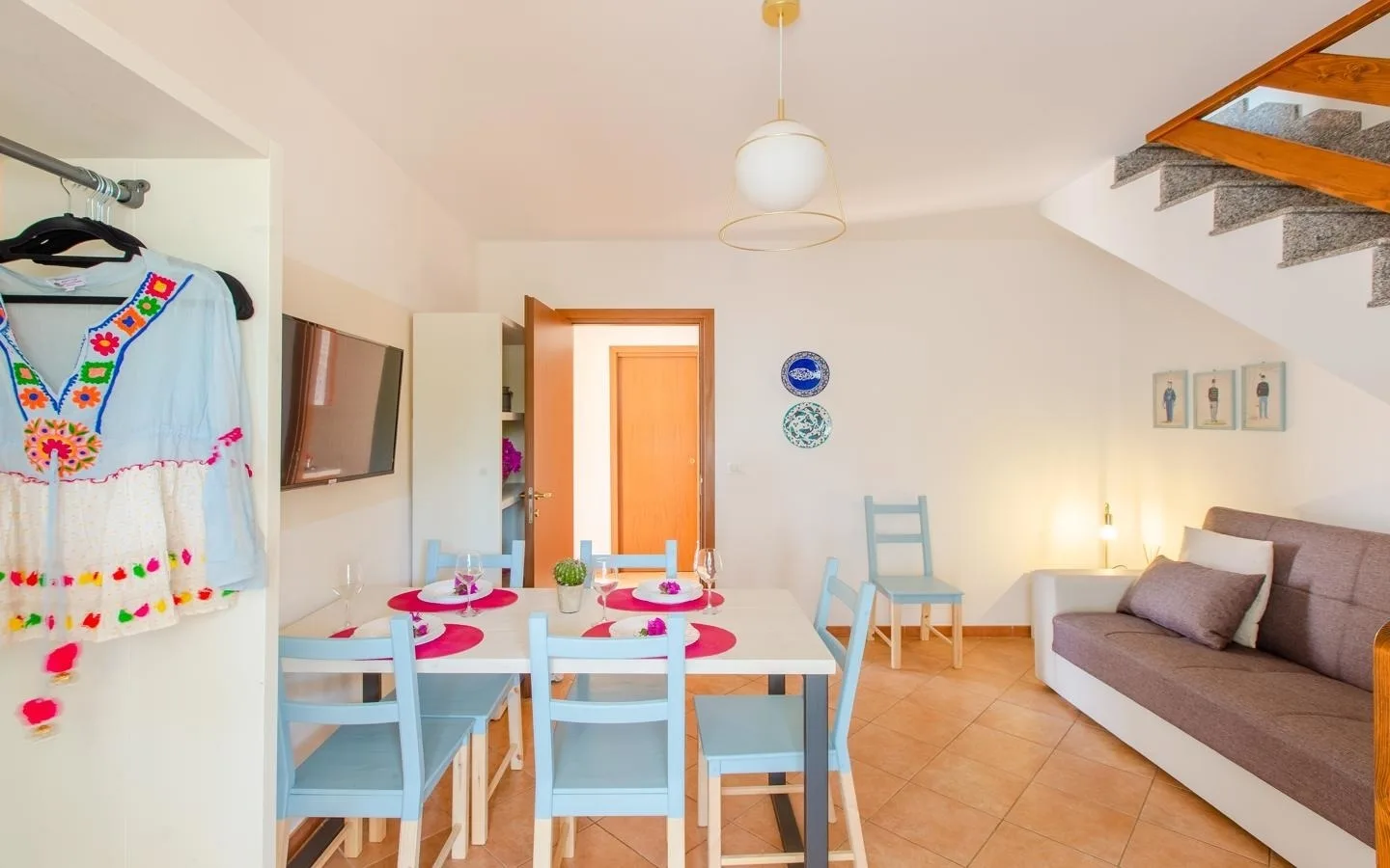 Villa La Mezza Luna am Strand