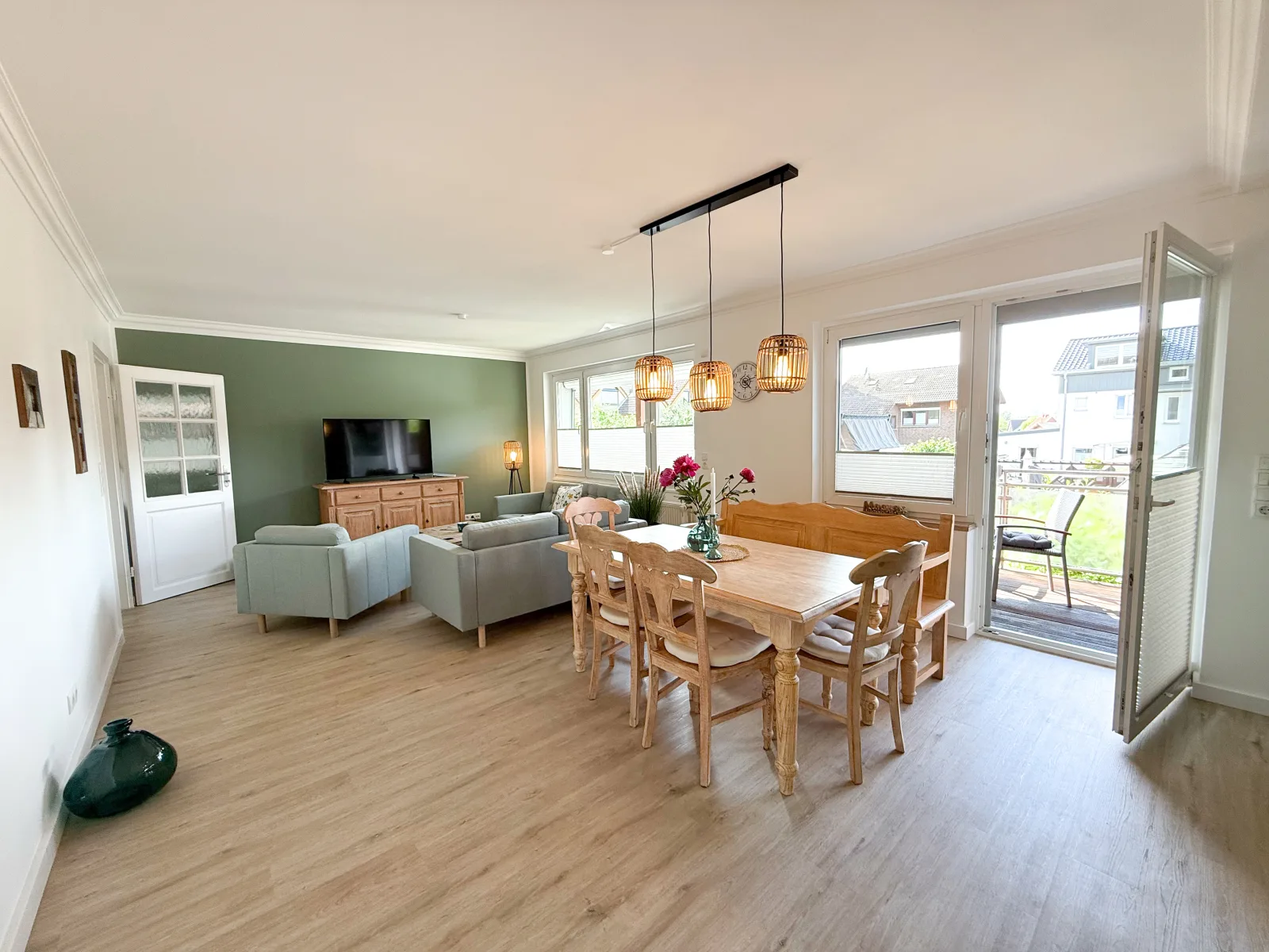 Haus Passat - 200m zur Ostsee & Strandkorb auf dem Balkon