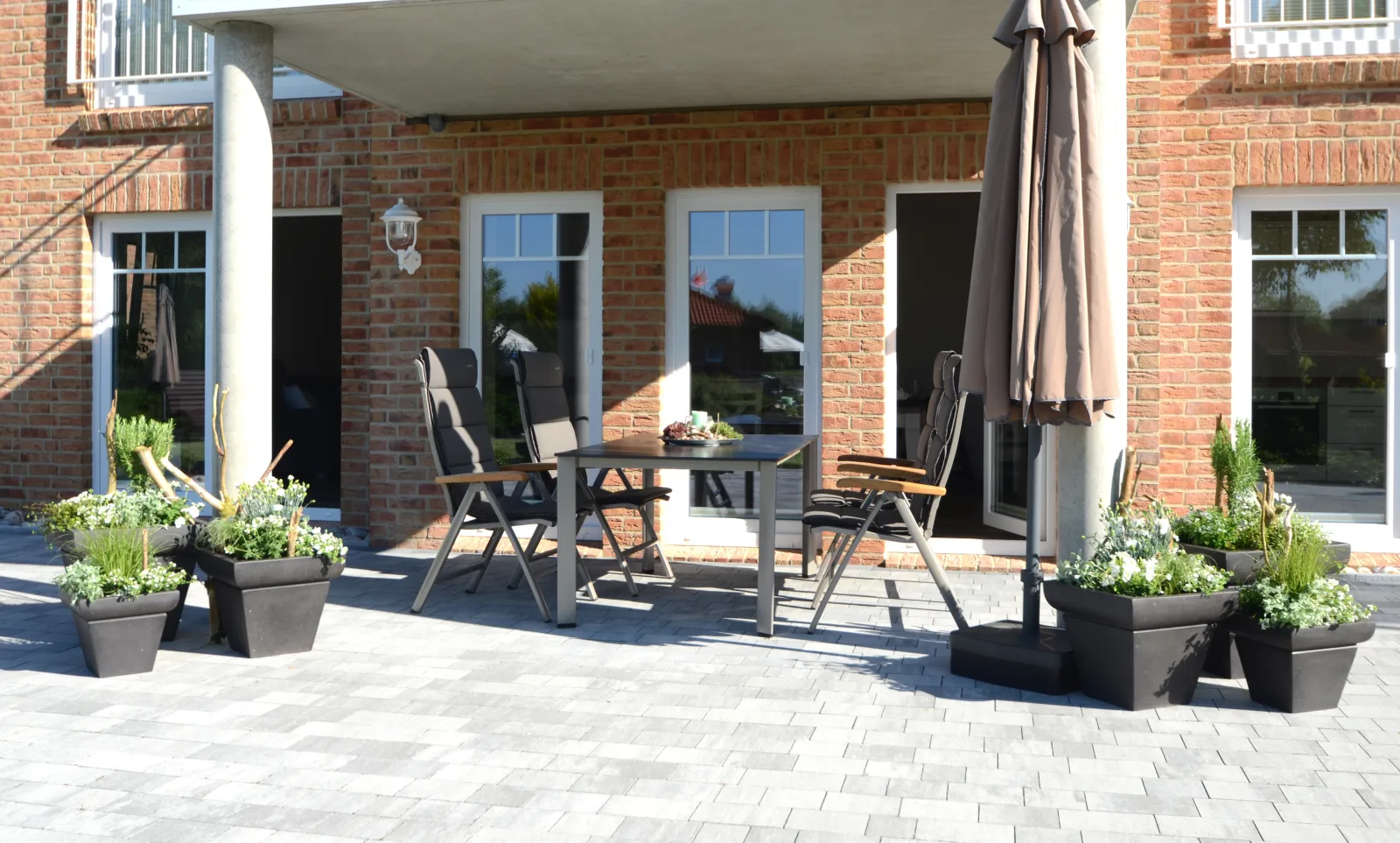 Villa Kanalblick, Schiffsdeck