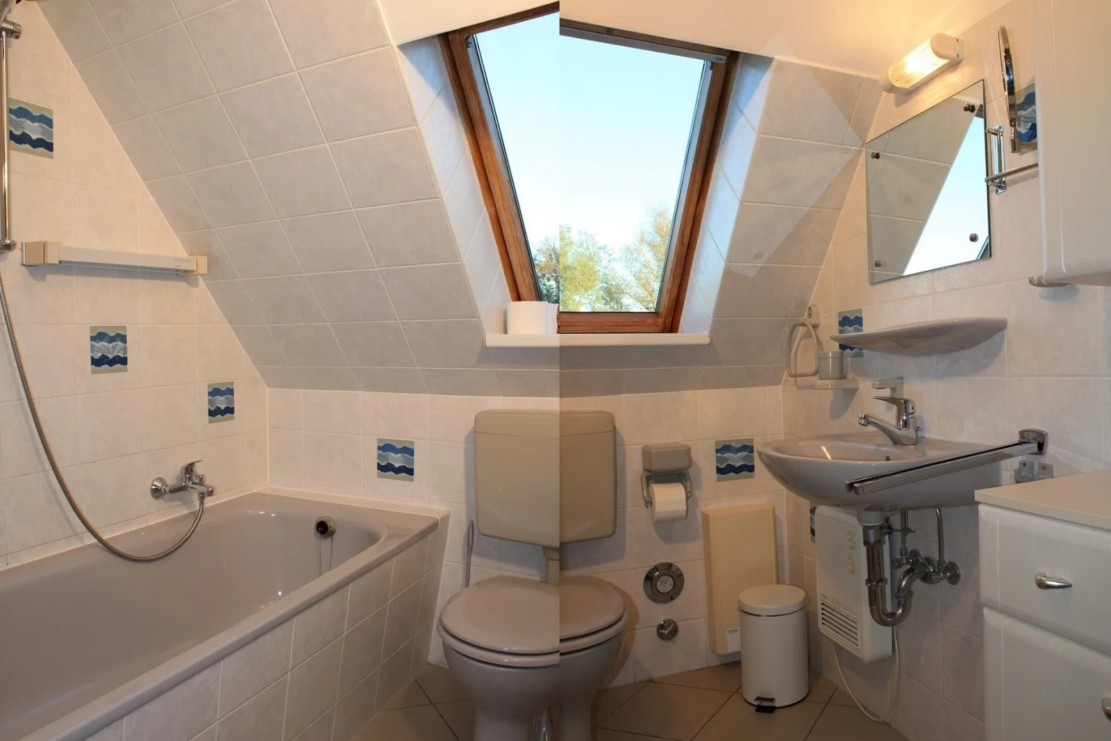 Landhaus am Teich - Saaler - Bodden - Ferienwohnung blau