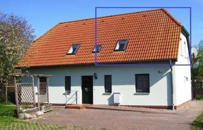 Landhaus am Teich - Saaler - Bodden - Ferienwohnung blau