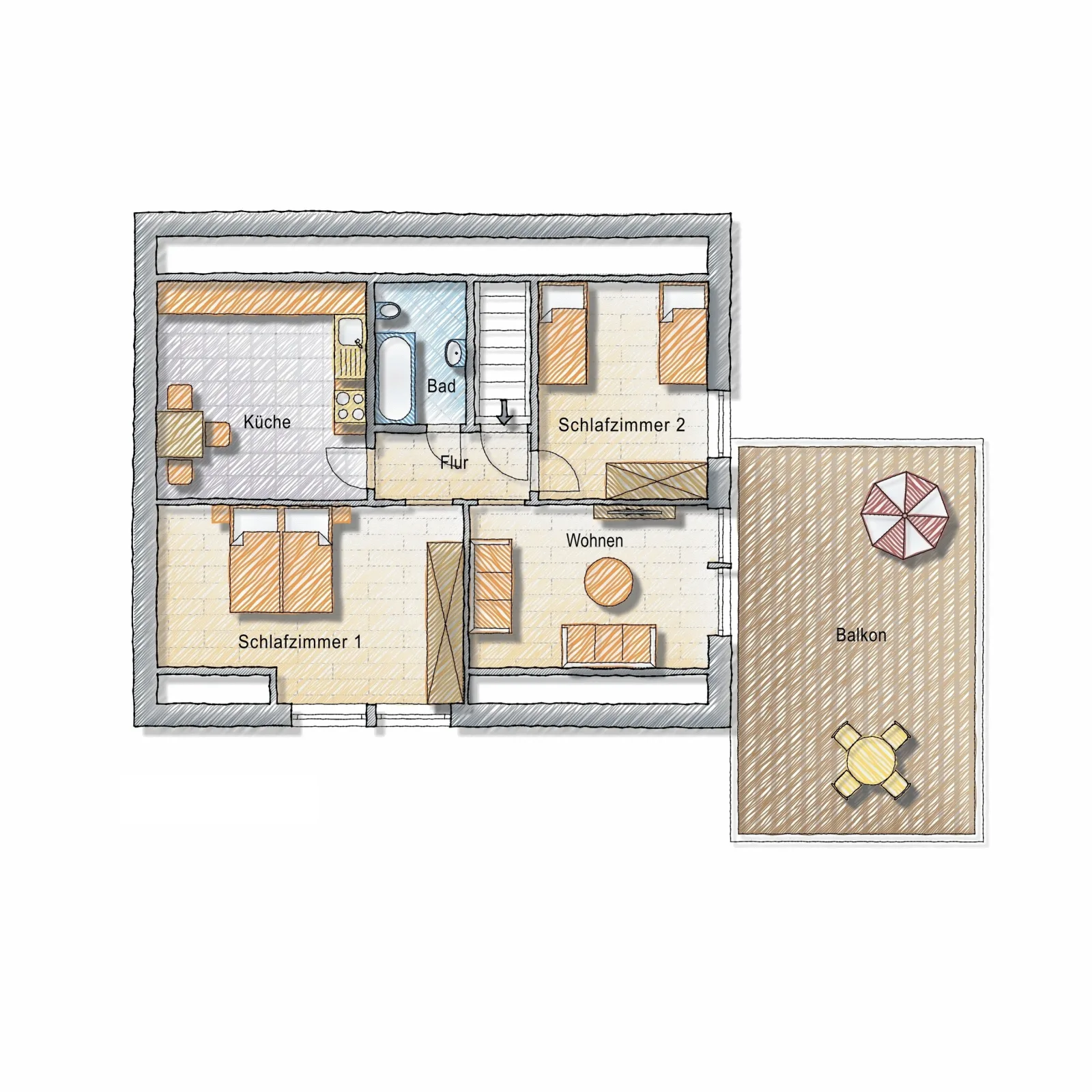 Ferienwohnung SCHIFFSJUNGE in Werdum