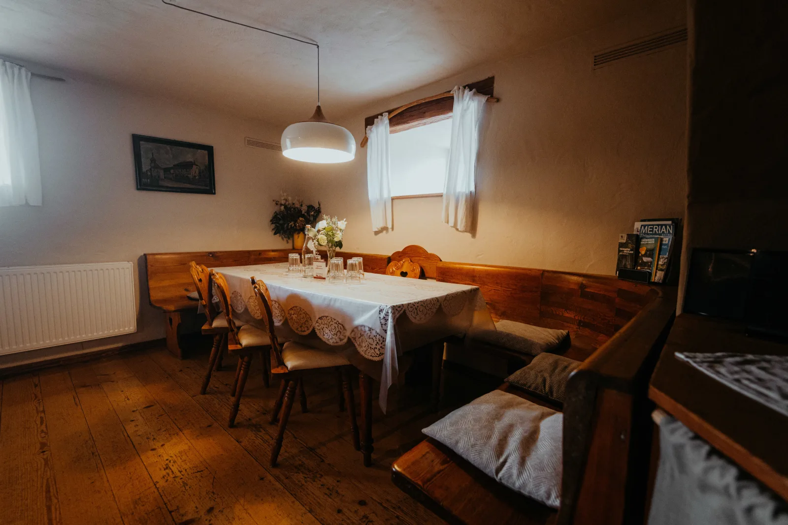 Urlaub im historischen Rittergut Positz aus dem 16. Jahrhundert - Außergewöhnliche Ferienwohnung für  8 - 10 Personen