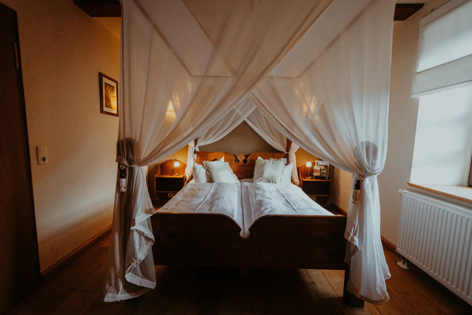 Urlaub im historischen Rittergut Positz aus dem 16. Jahrhundert - individuelle, lichtdurchflutete Romantikzimmer