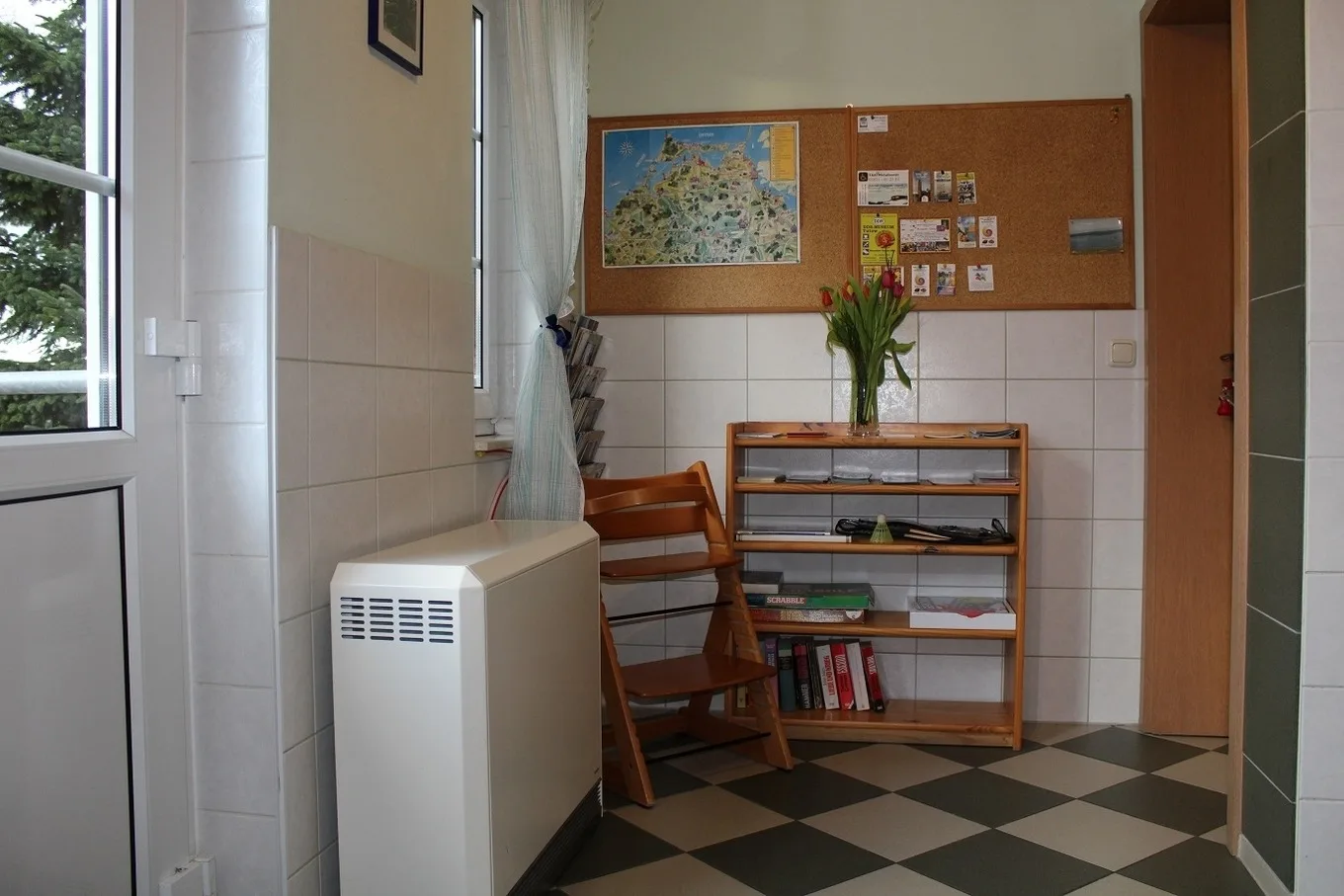 Landhaus am Teich - Saaler Bodden - Ferienwohnung orange