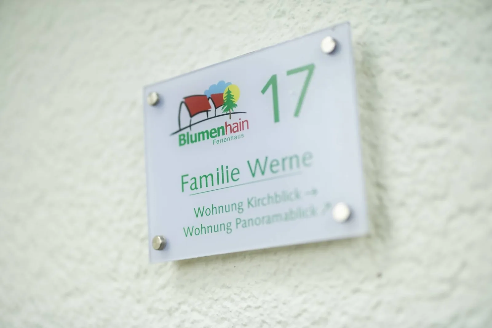 Ferienwohnung "Kirchblick" im Ferienhaus Blumenhain