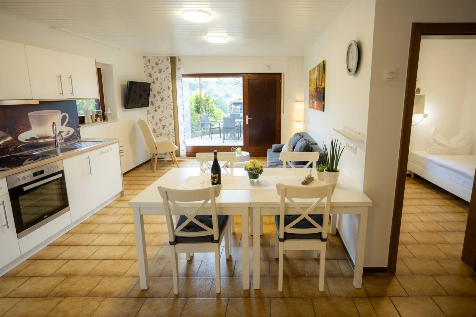 Ferienwohnung "Kirchblick" im Ferienhaus Blumenhain