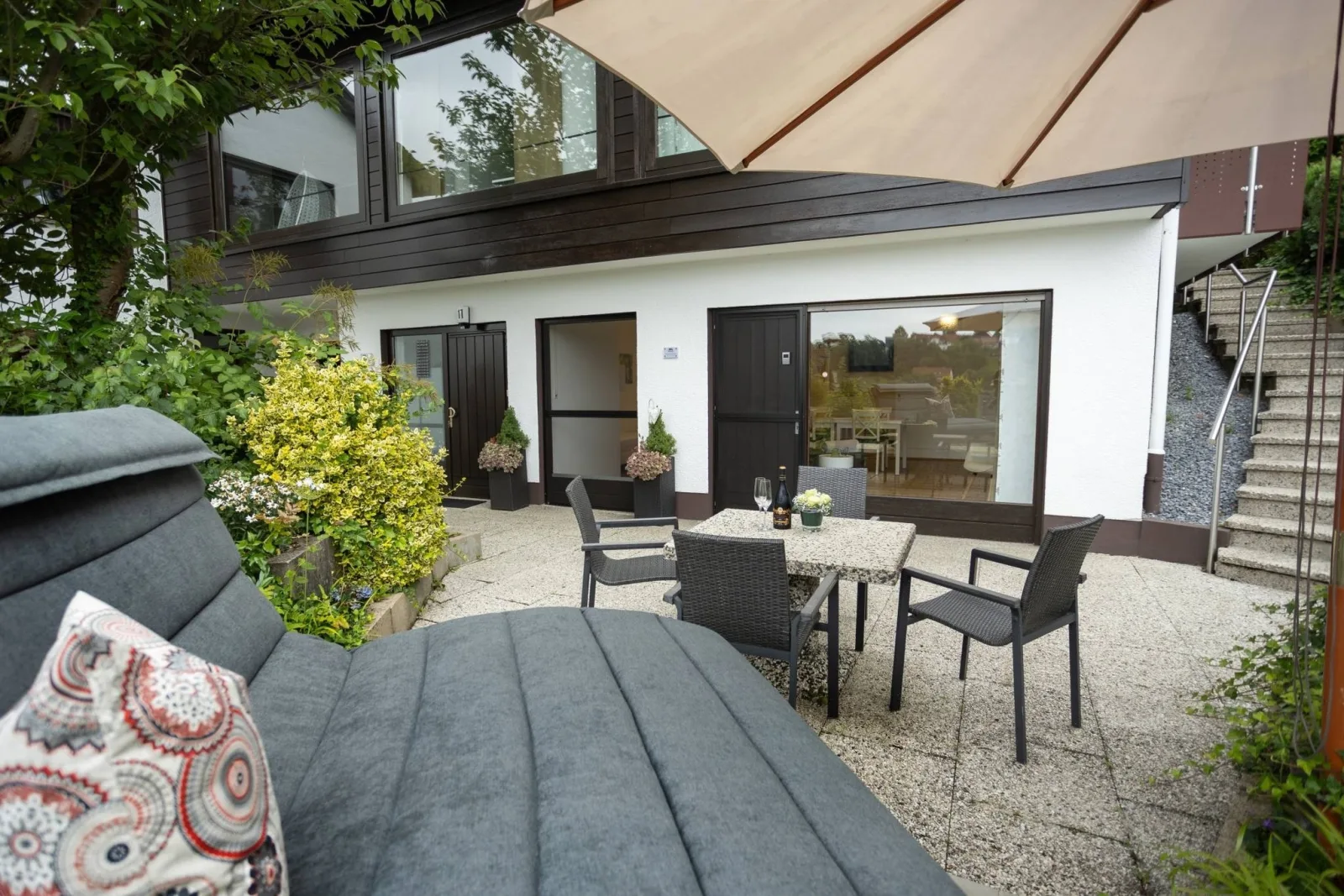 Ferienwohnung "Kirchblick" im Ferienhaus Blumenhain