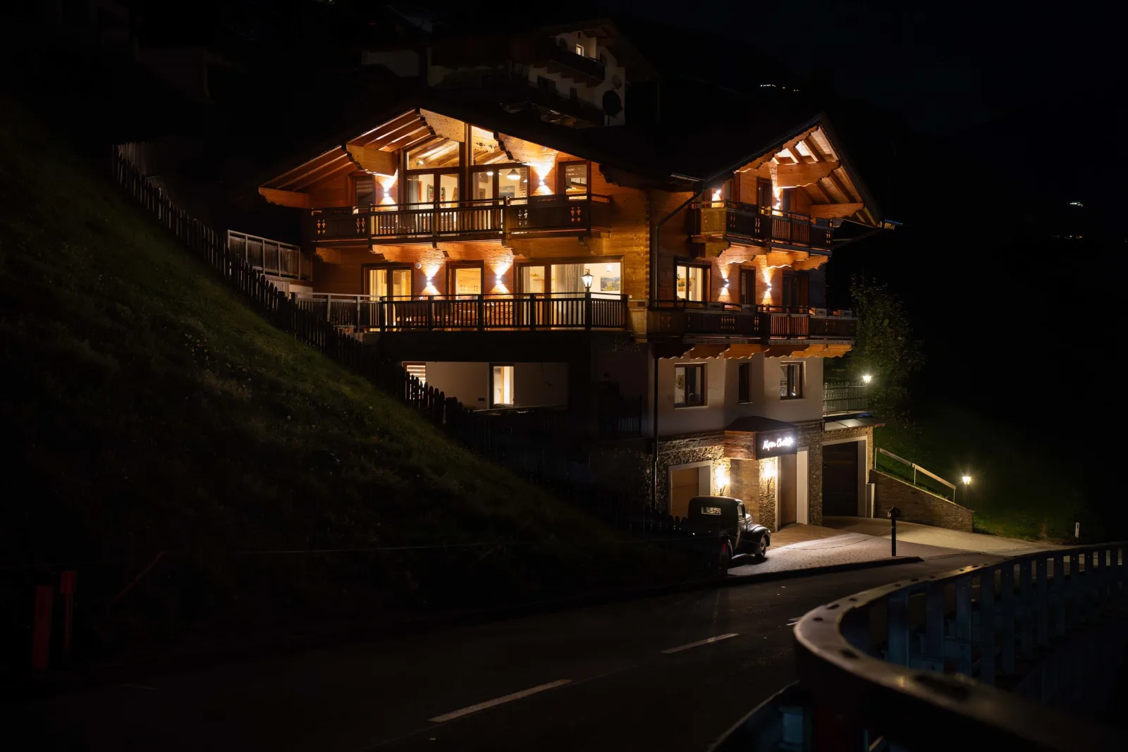 Alpen Chalet Wohnung "Rosa"