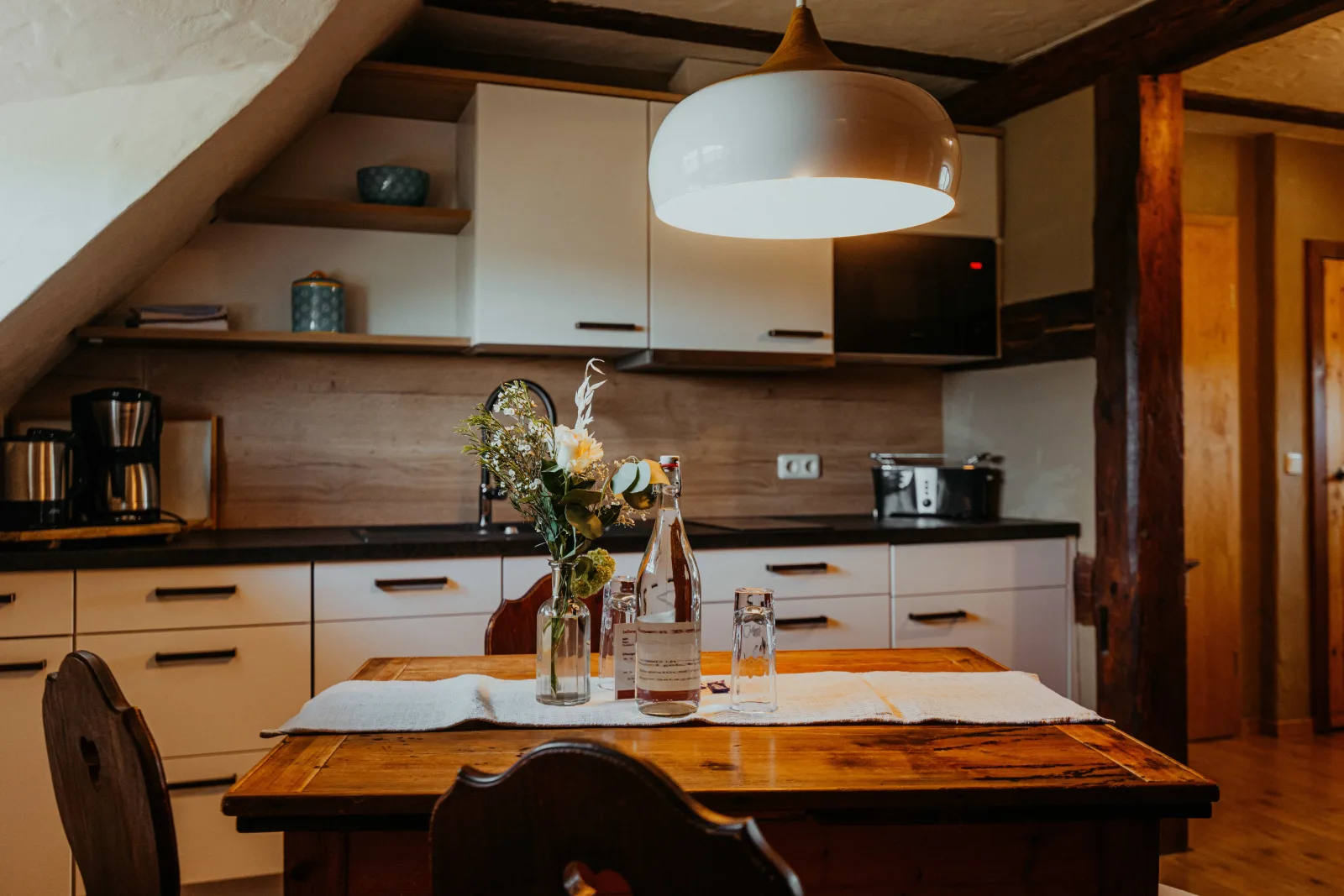 Urlaub im historischen Rittergut Positz aus dem 16. Jahrhundert - individuelles Apartment für 2 bis 4 Personen