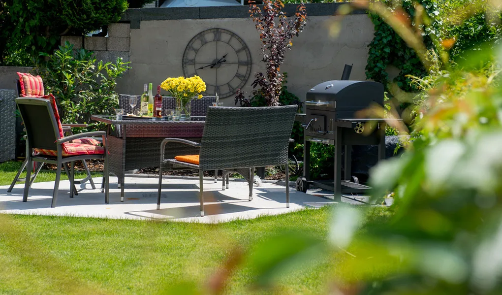 Wohnen auf Zeit: Garten-Wohnung - barrierefrei, ruhig, mit Parkplatz und nahen Einkaufsmöglichkeiten