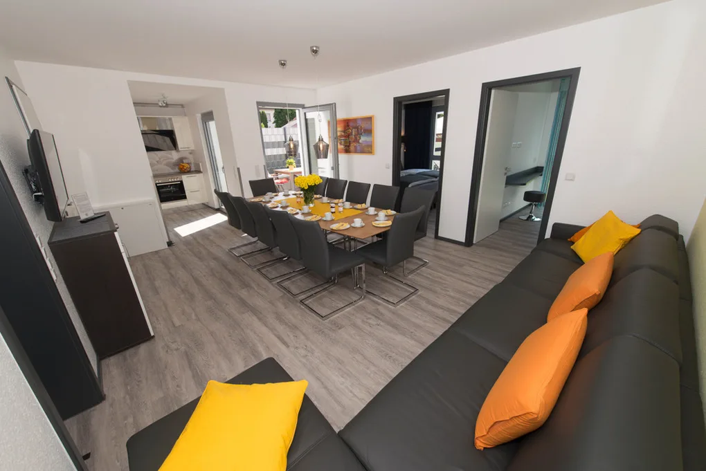 Wohnen auf Zeit: Garten-Wohnung - barrierefrei, ruhig, mit Parkplatz und nahen Einkaufsmöglichkeiten