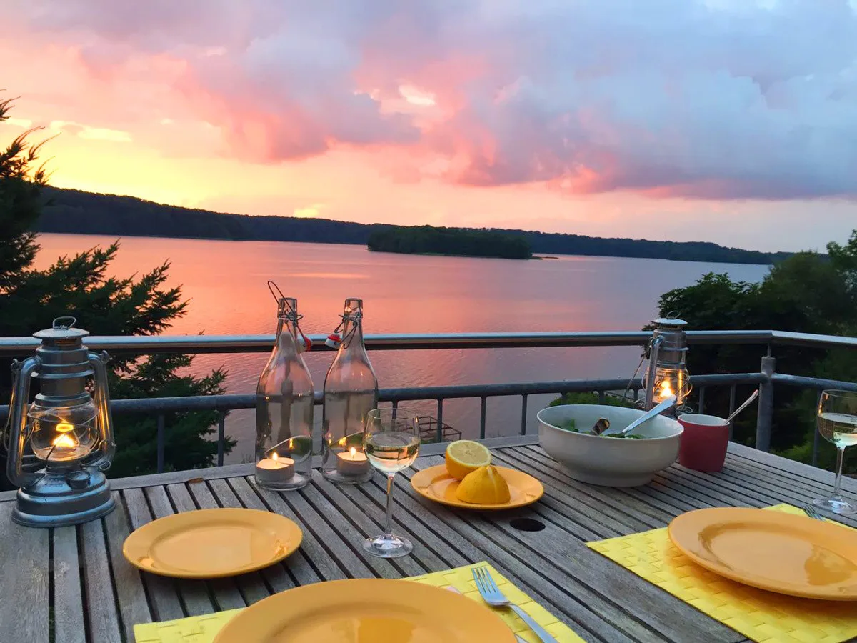 Ferienhaus SeeWaldMeer am Pinnower See bei Schwerin