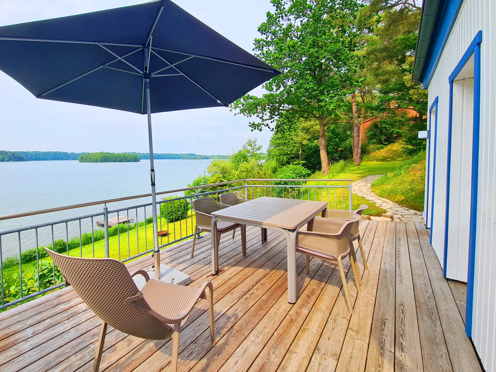 Ferienhaus SeeWaldMeer am Pinnower See bei Schwerin