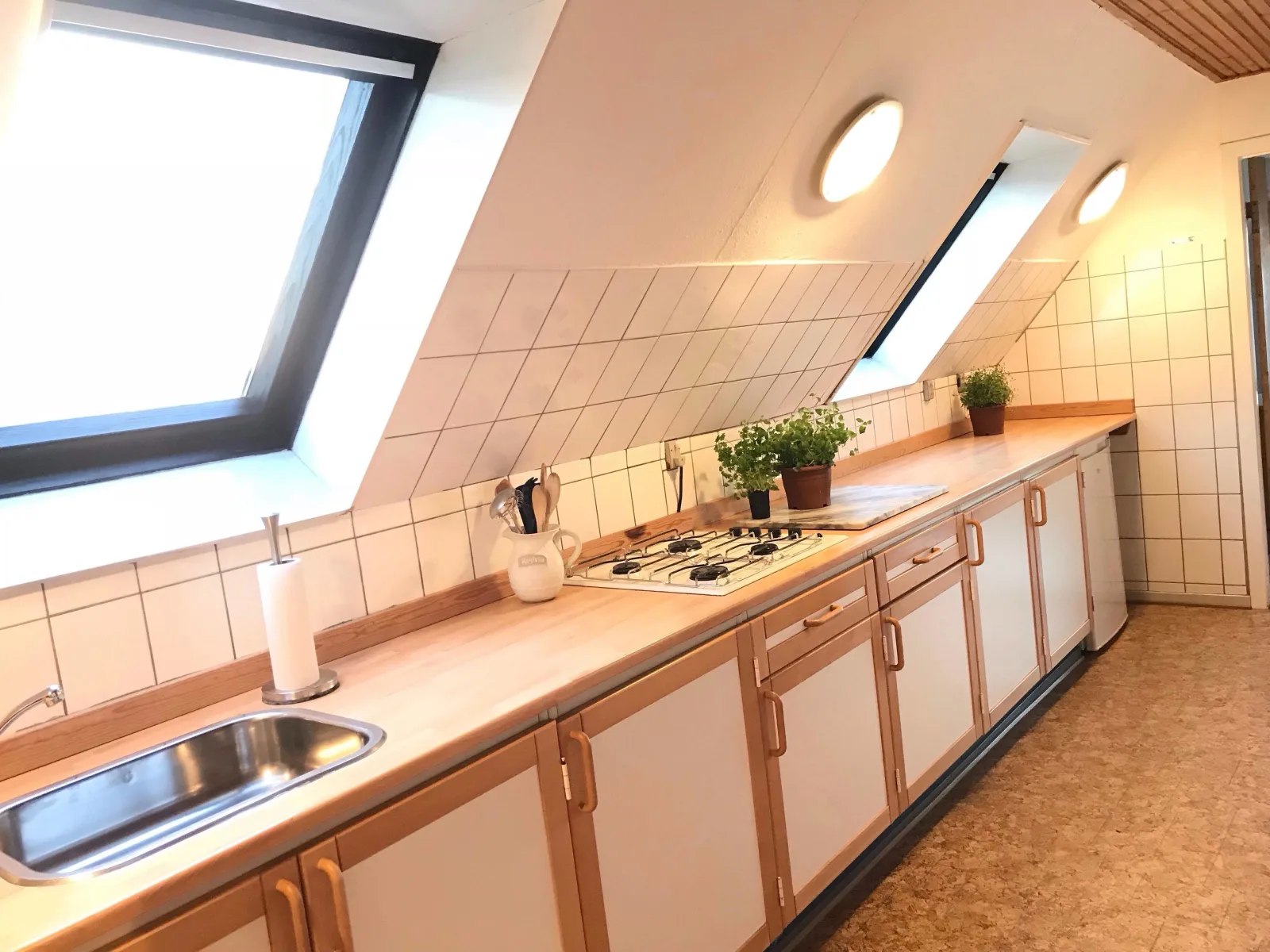 Gudhjem ... unsere Ferienwohnung mit tollem Meerblick