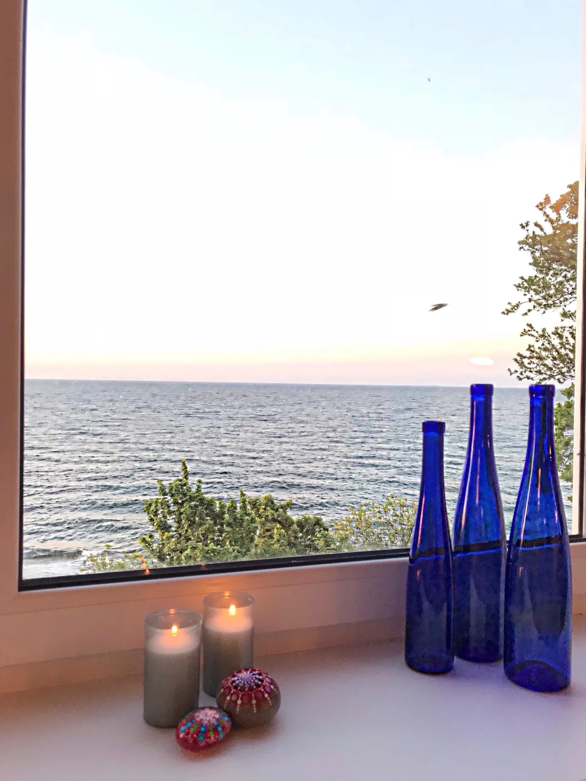 Gudhjem ... unsere Ferienwohnung mit tollem Meerblick