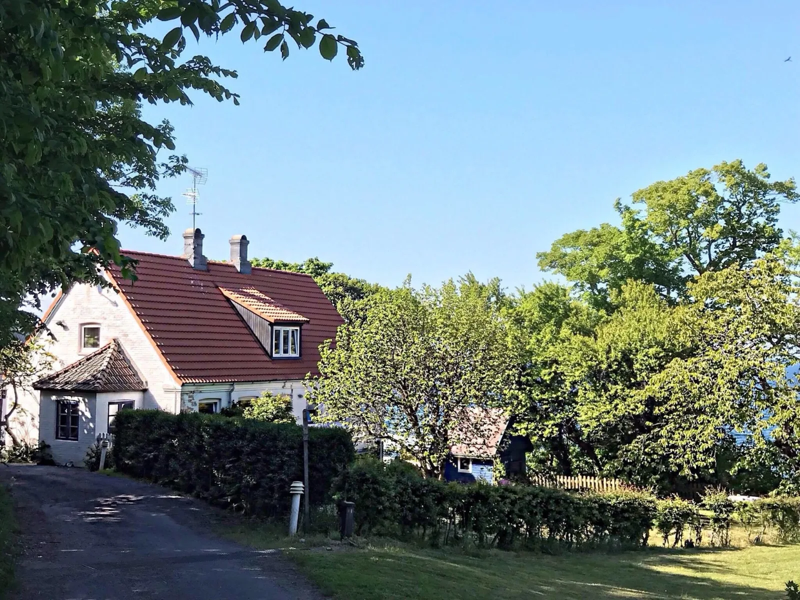 Gudhjem ... unsere Ferienwohnung mit tollem Meerblick