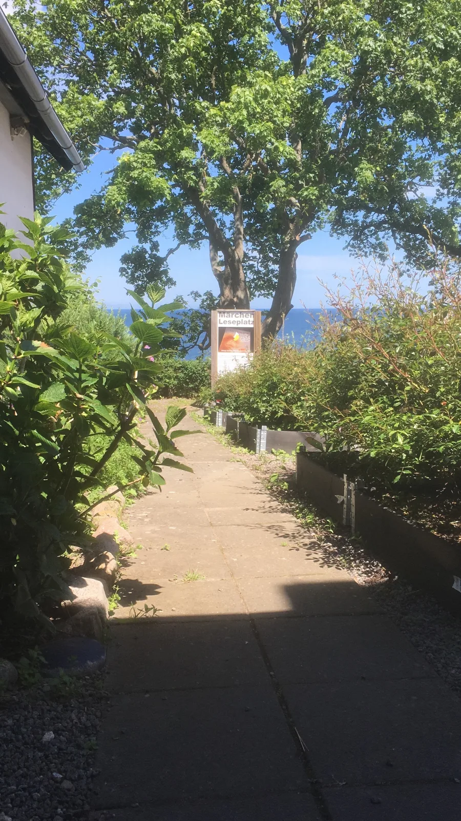 Gudhjem ... unsere Ferienwohnung mit tollem Meerblick
