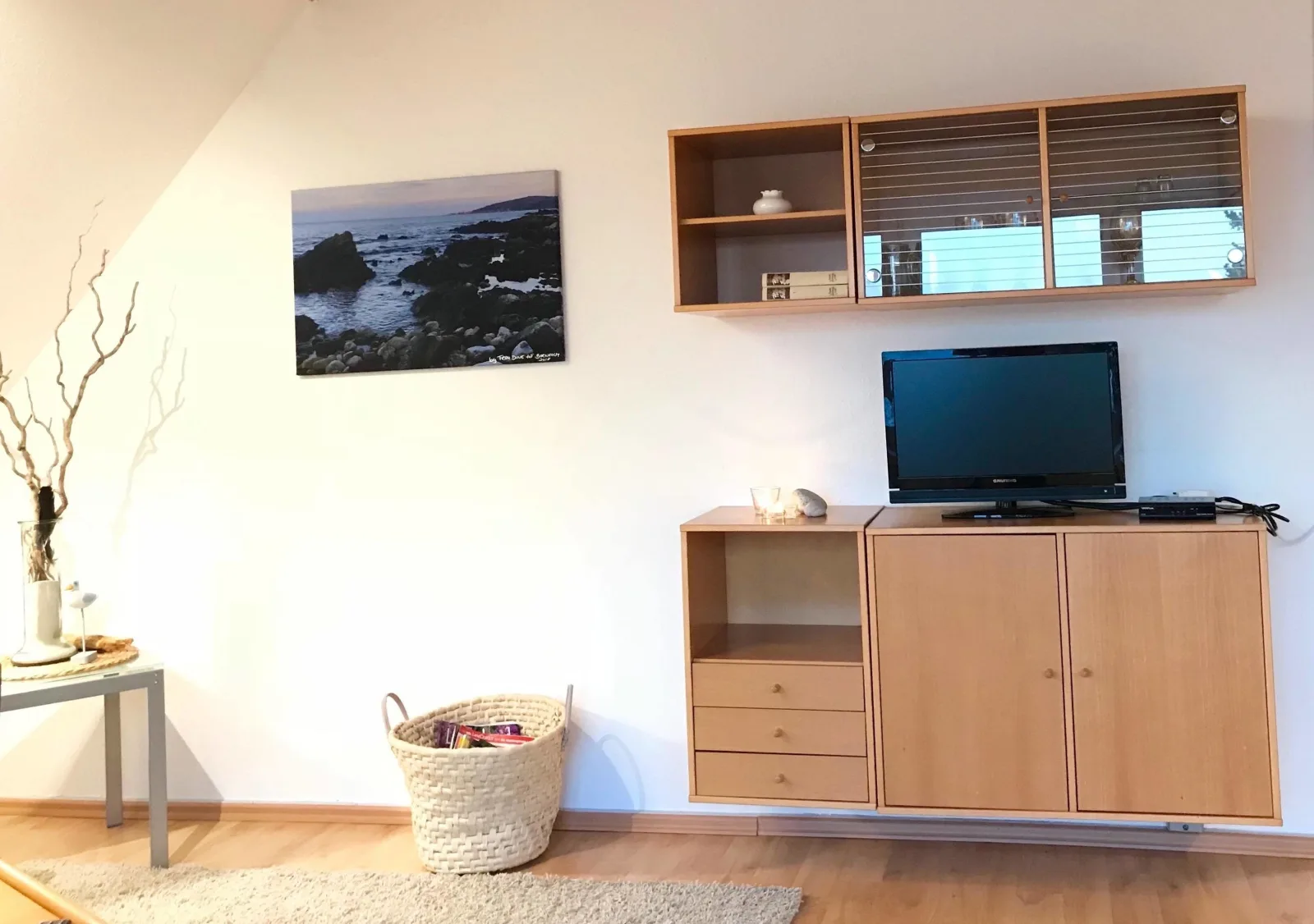 Gudhjem ... unsere Ferienwohnung mit tollem Meerblick