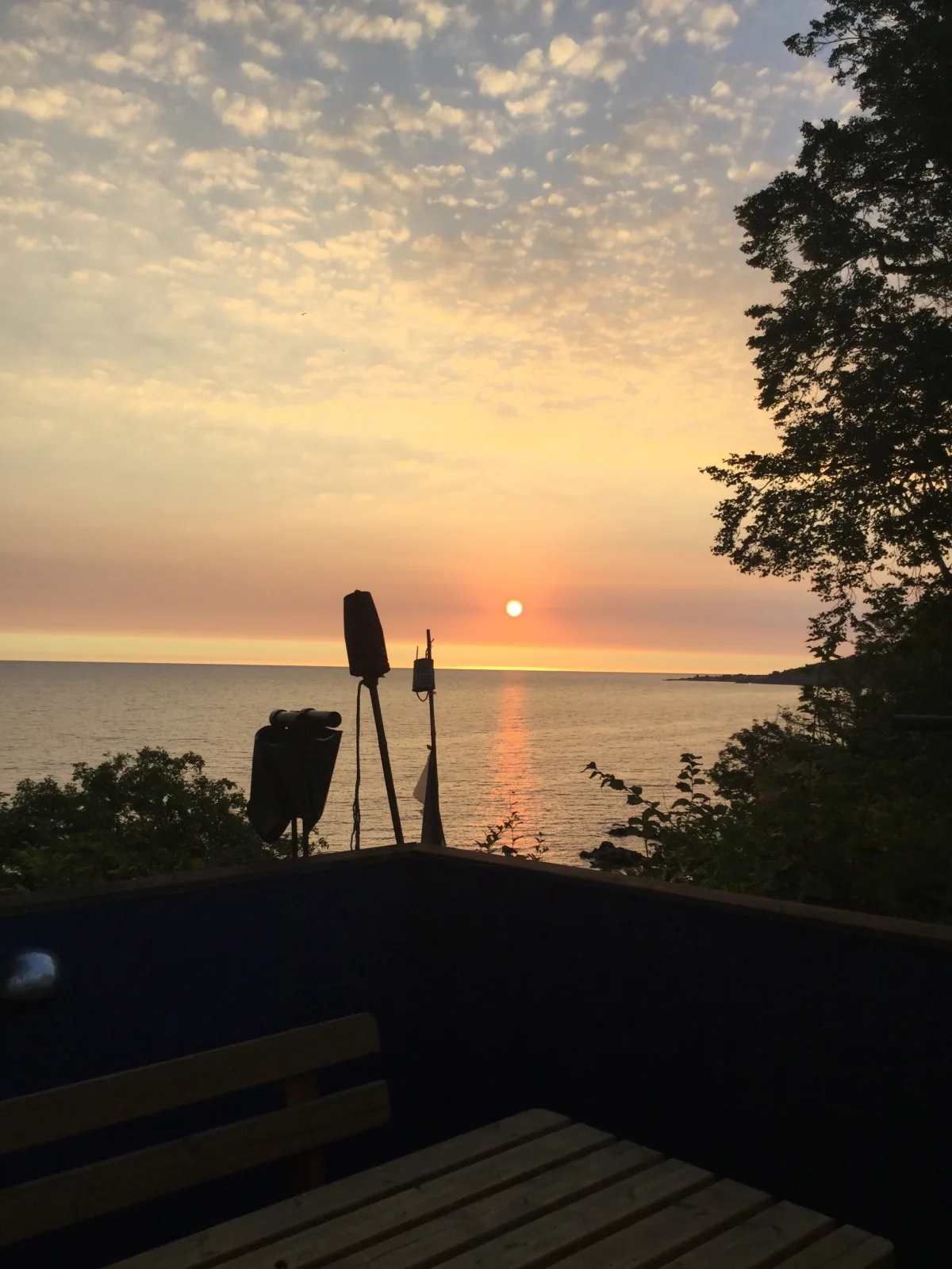Gudhjem ... unsere Ferienwohnung mit tollem Meerblick