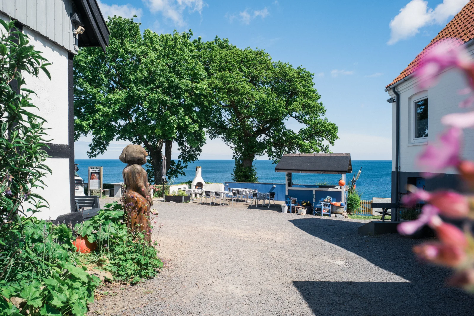 Gudhjem ... unsere Ferienwohnung mit tollem Meerblick