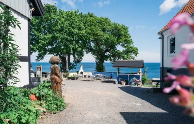 Gudhjem ... unsere Ferienwohnung mit tollem Meerblick