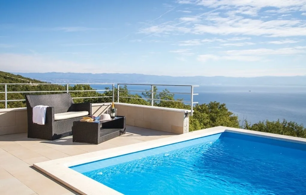VillaBlu2 Doppelhaushälfte Fantastic Seaview, Pool