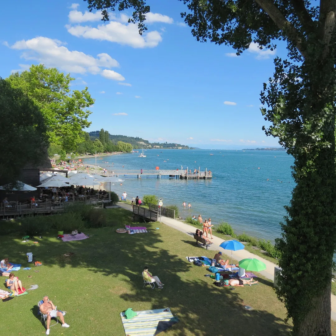 Stilvolles Modern Apartment mit Seeblick am Bodensee in Sipplingen - 150 Meter zum Bodensee