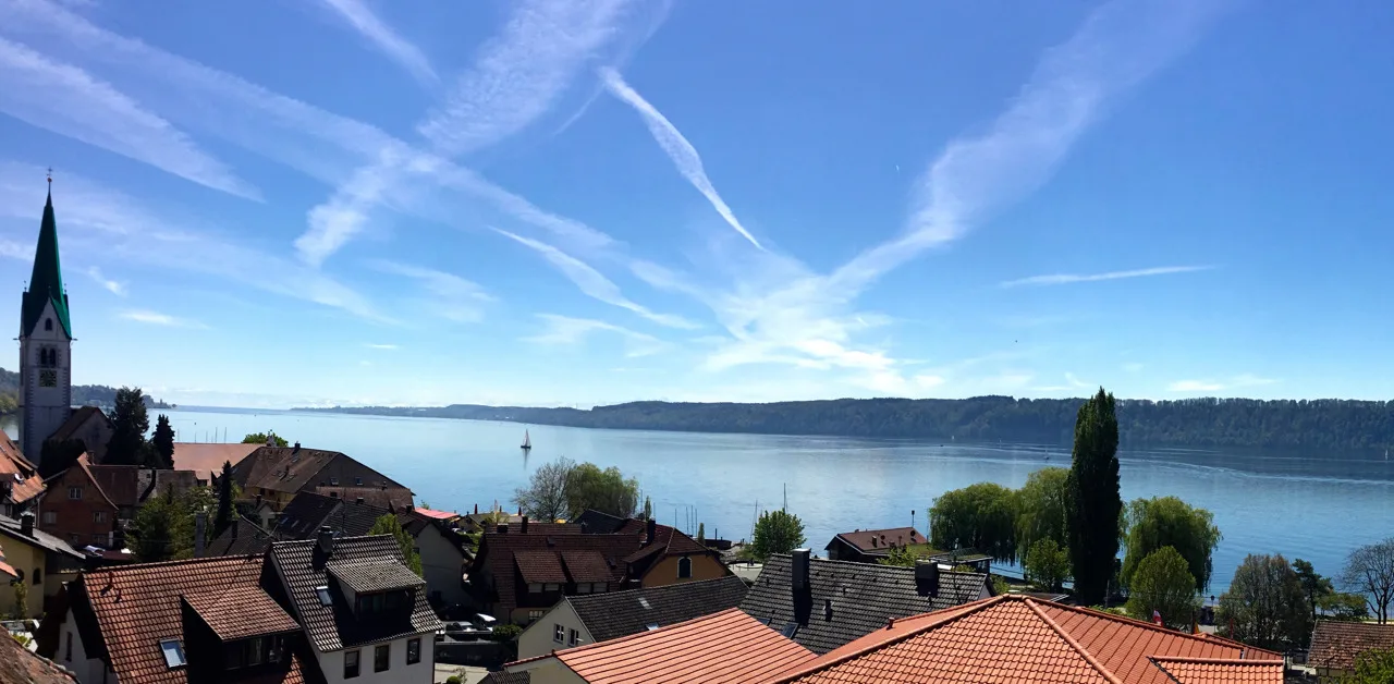Stilvolles Modern Apartment mit Seeblick am Bodensee in Sipplingen - 150 Meter zum Bodensee