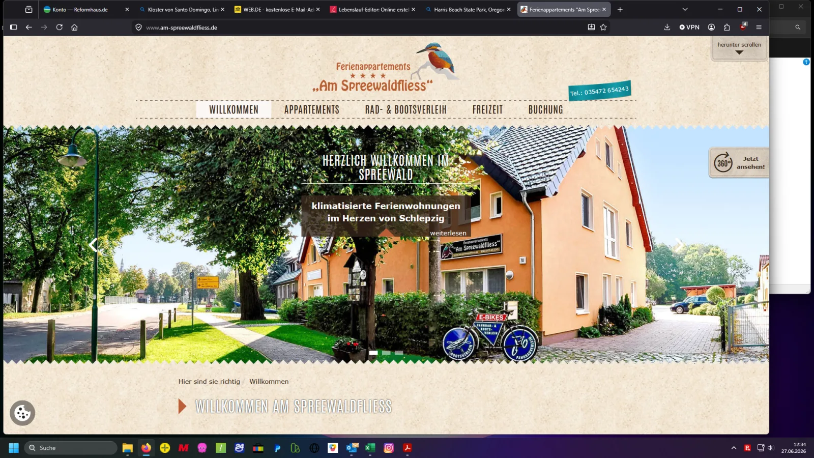 Ferienapparements"Am Spreewaldfliess"