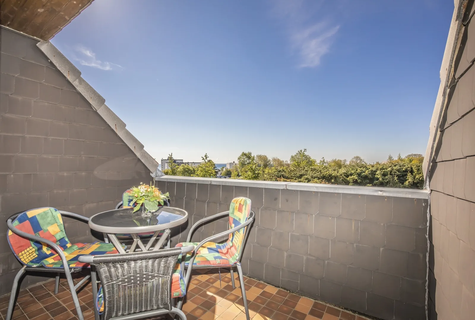 Familienapartment mit Meerblick