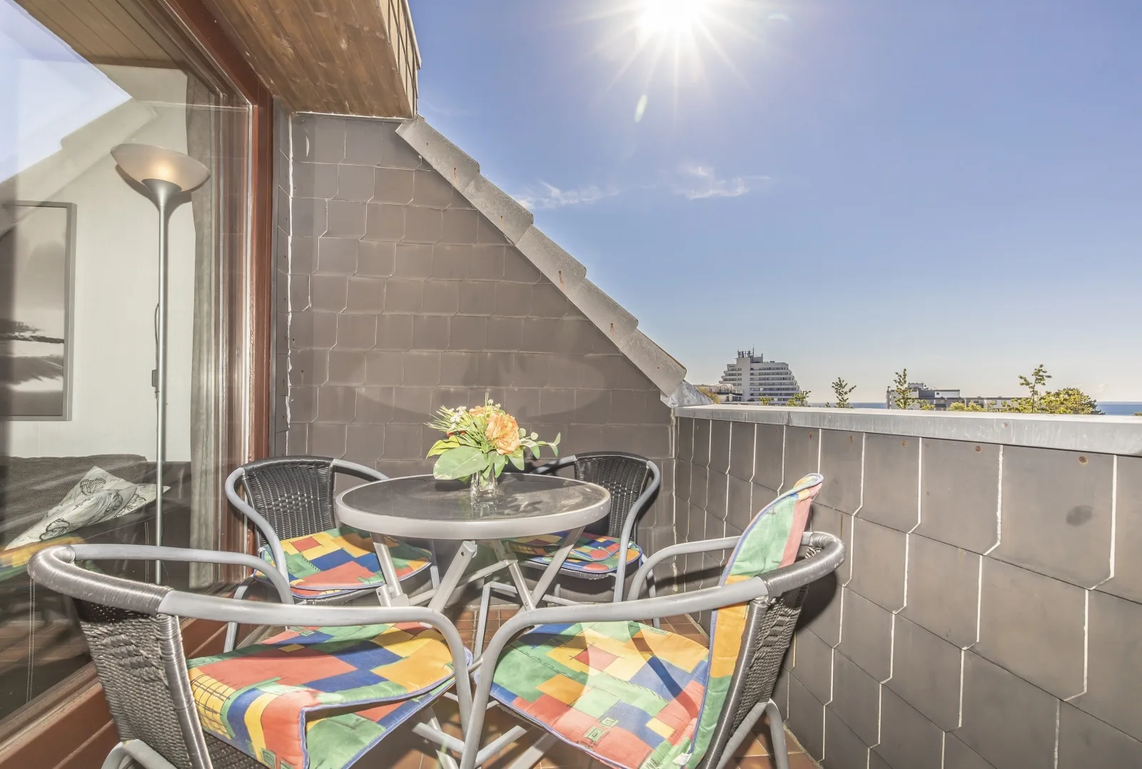 Familienapartment mit Meerblick