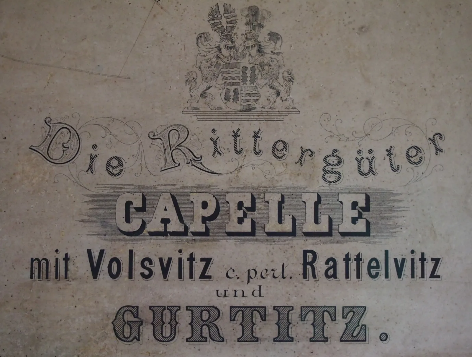 Gut Rattelvitz, Parterre B MITTE