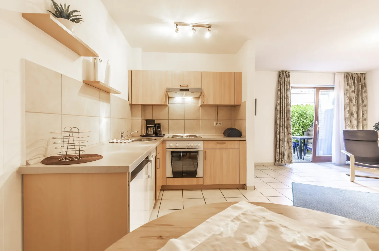 Apartment mit Terrasse