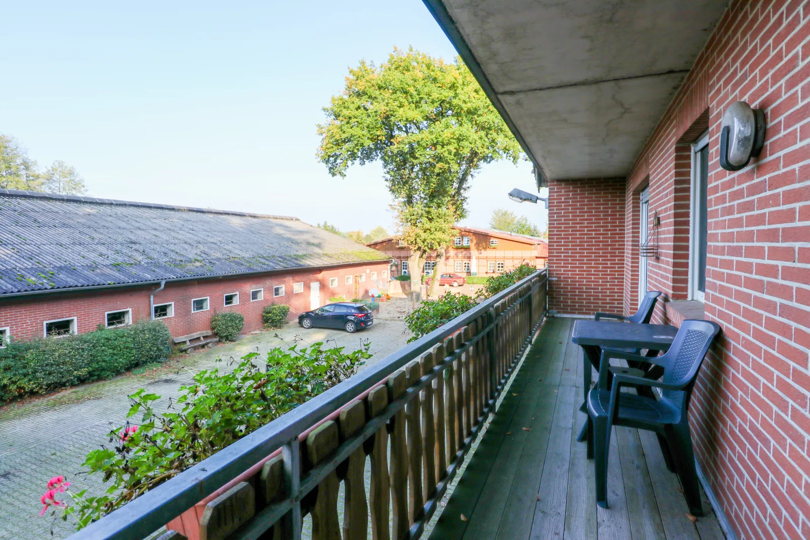 Familienhof Brüning - Ferienwohnung Hofblick