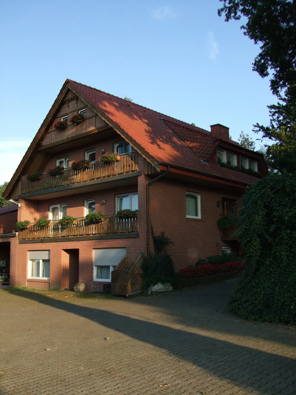 Familienhof Brüning - Ferienwohnung Hofblick