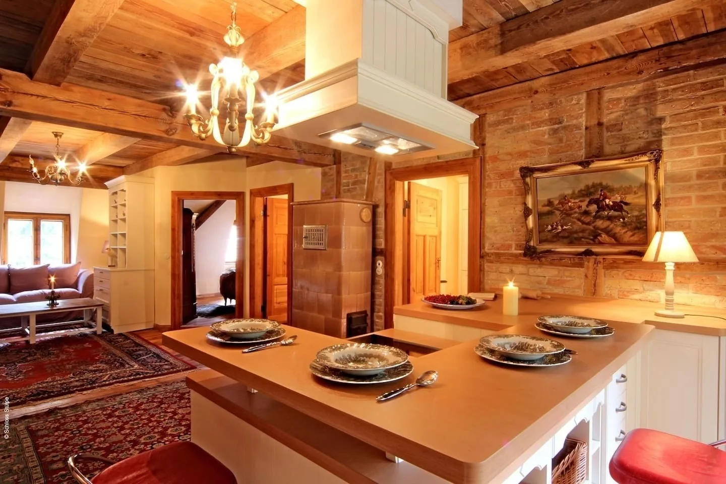 Maisonette Wohnung Country Star mit eigener Sauna