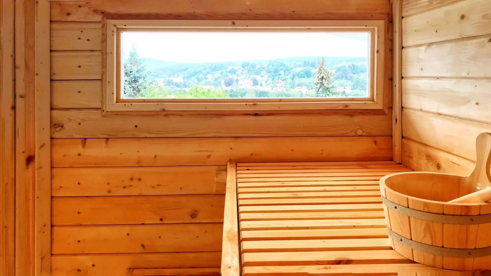 Wellnorama 2 - WellnessFerienhaus mit Pool, Sauna und eigenem Whirlpool mitten in Deutschland