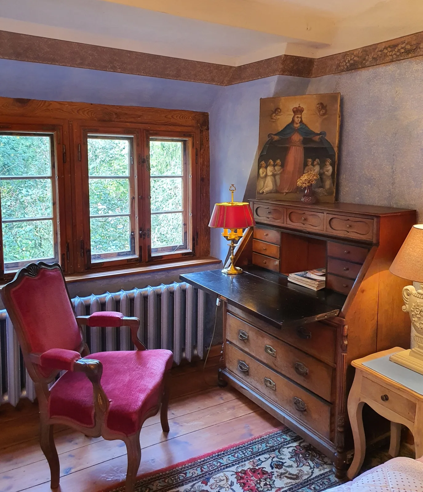 Blaues Zimmer - Schlossblick