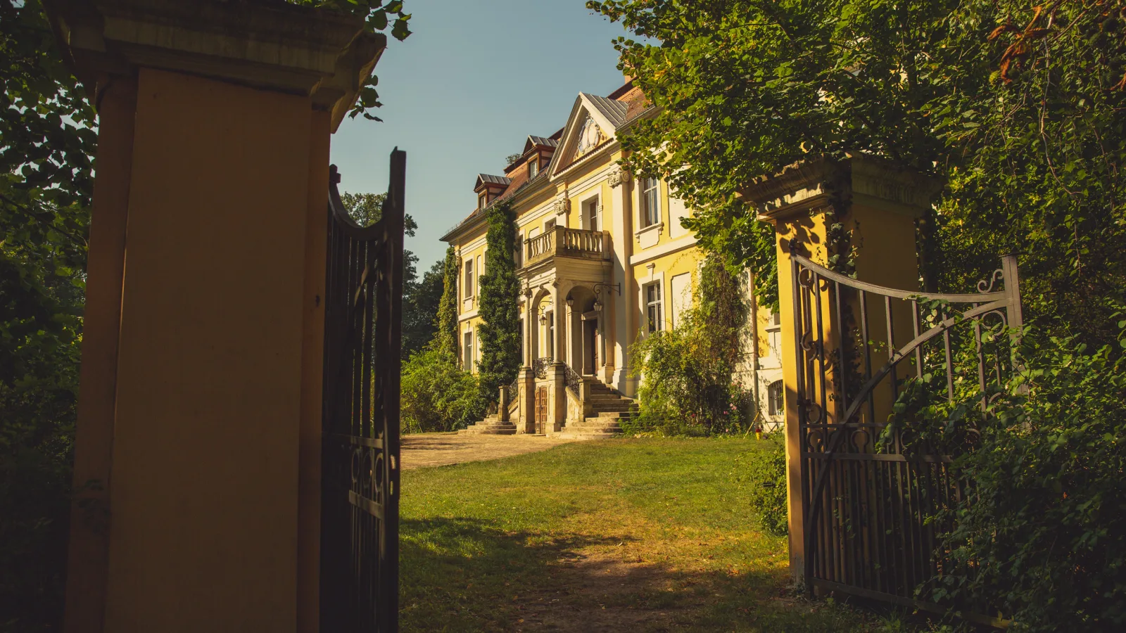 Blaues Zimmer - Schlossblick