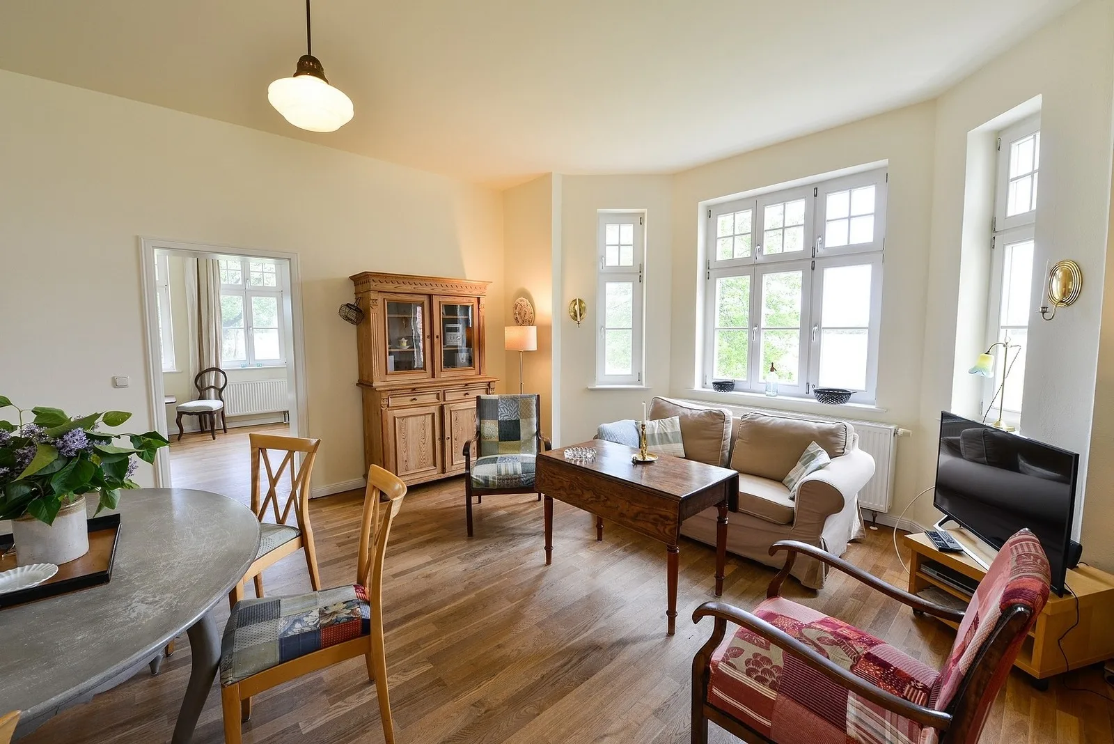 Ferienwohnung 3 mit gr. Terrasse und Wasserblick